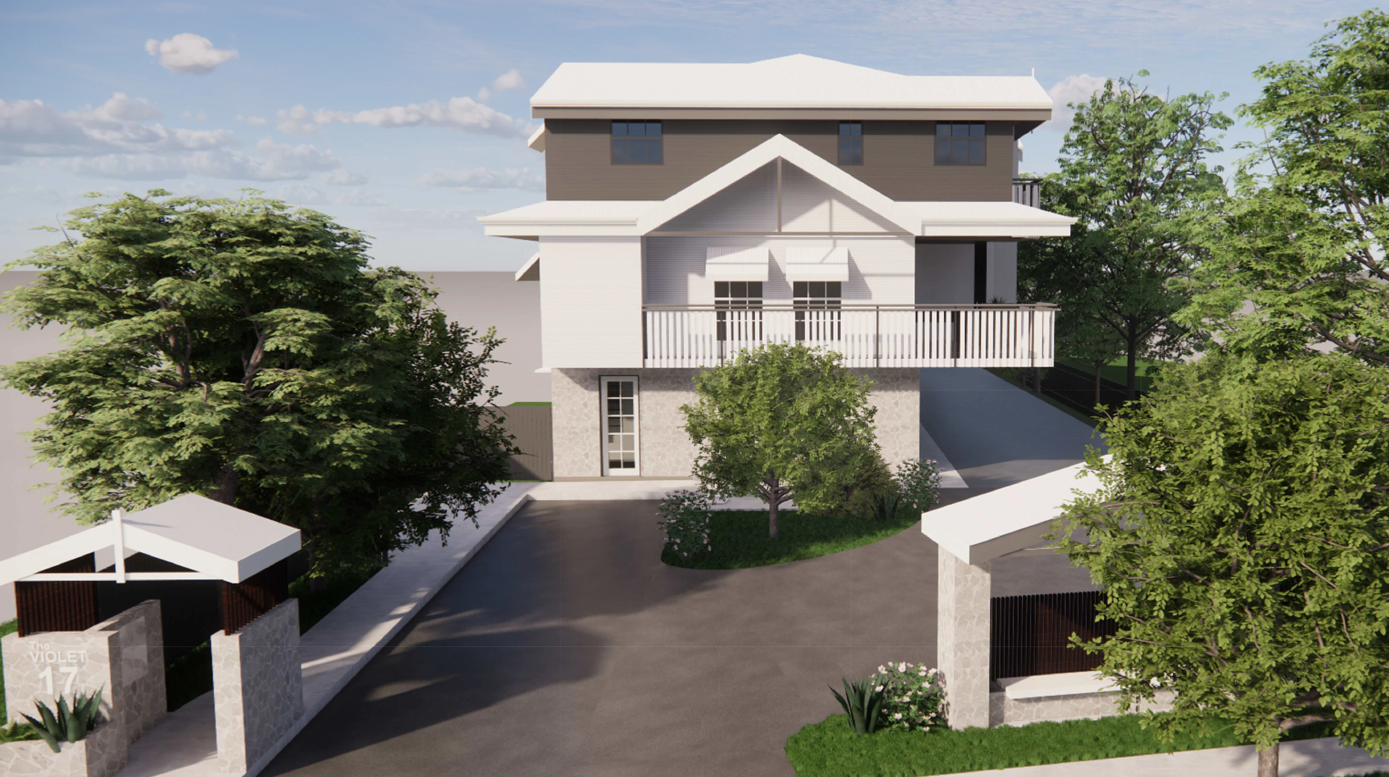 The Violet – Exterior Angle 2